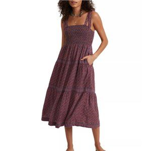 NWT Marine Layer Smocked Maxi Dress Size XL